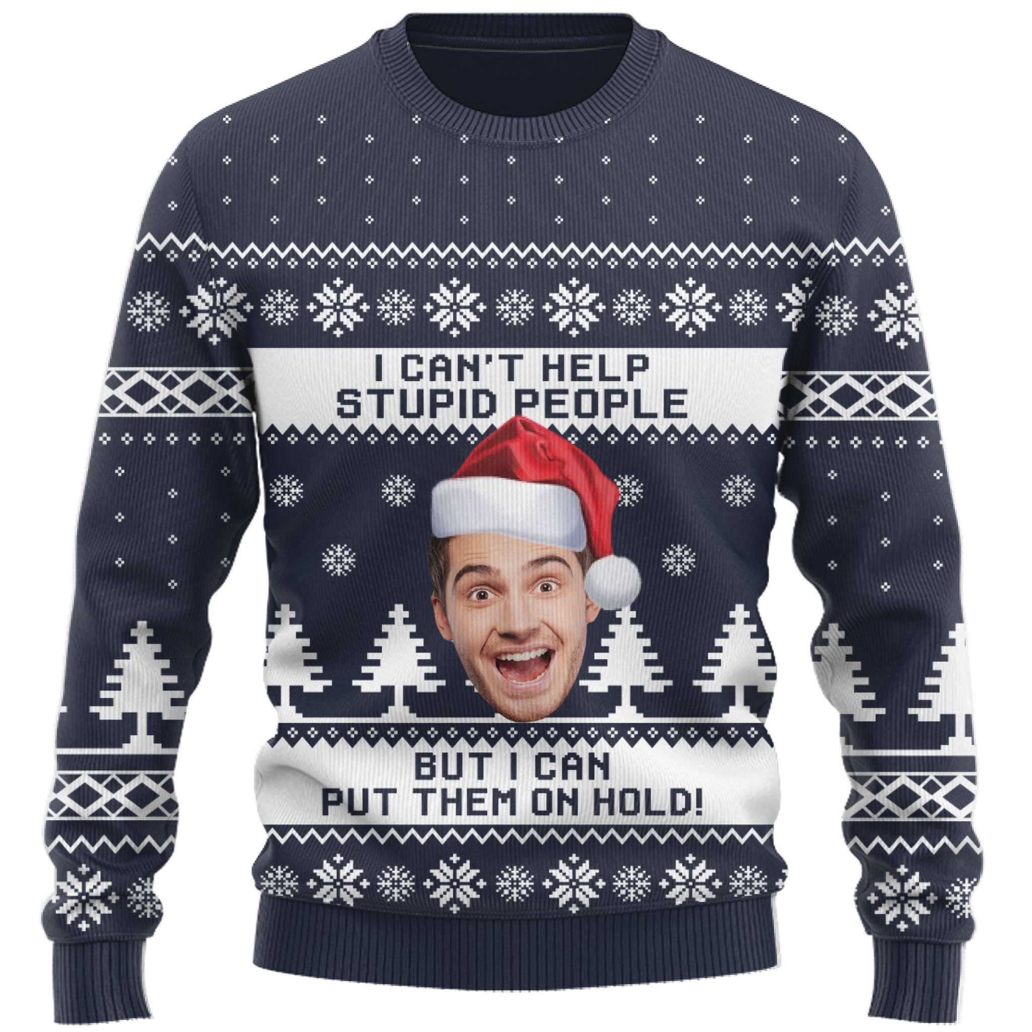 I Can't Help People Ugly Christmas Sweater 7